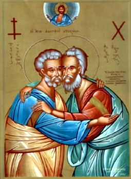 Peter and Andrew Icon 255x349