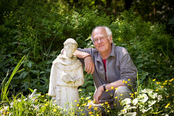 Dilweg bij Franciscusbeeld