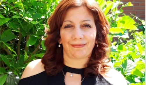 Yasmin Haidar gesneden