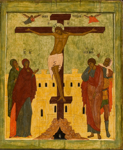 19. Ikoon van de Kruisiging 526x640